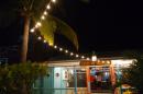 Staniel Cay at night: We had two lovely dinners here.  You pre order your meal by 3